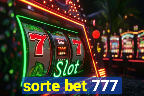 sorte bet 777